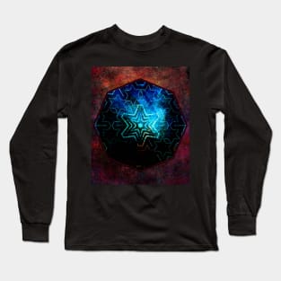 Dark star mandala Long Sleeve T-Shirt